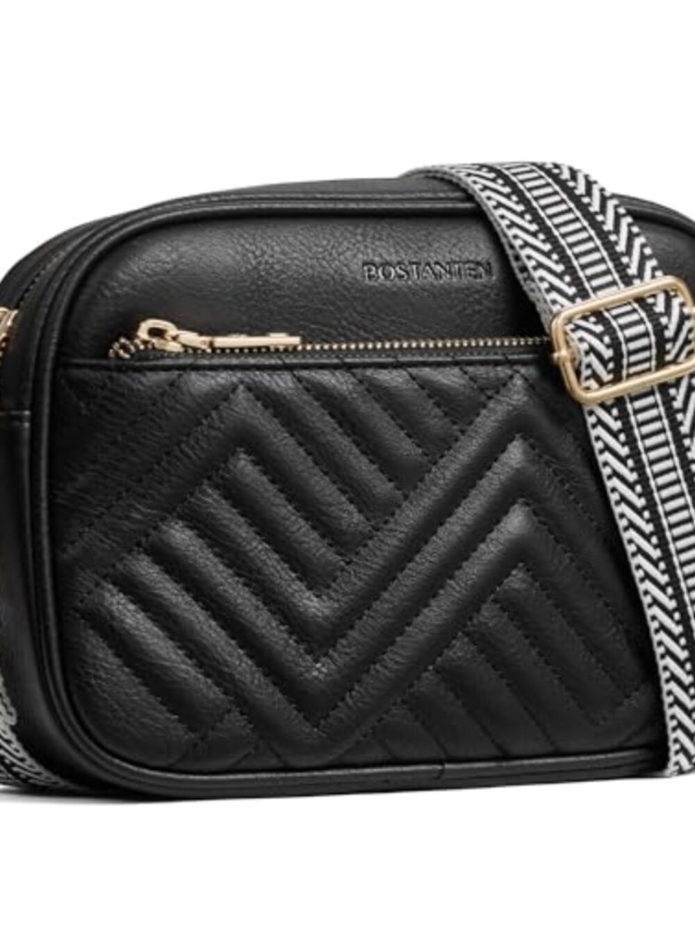 Small Vegan Leather Crossbody Bag Adjustable Strap Shoulder Purse